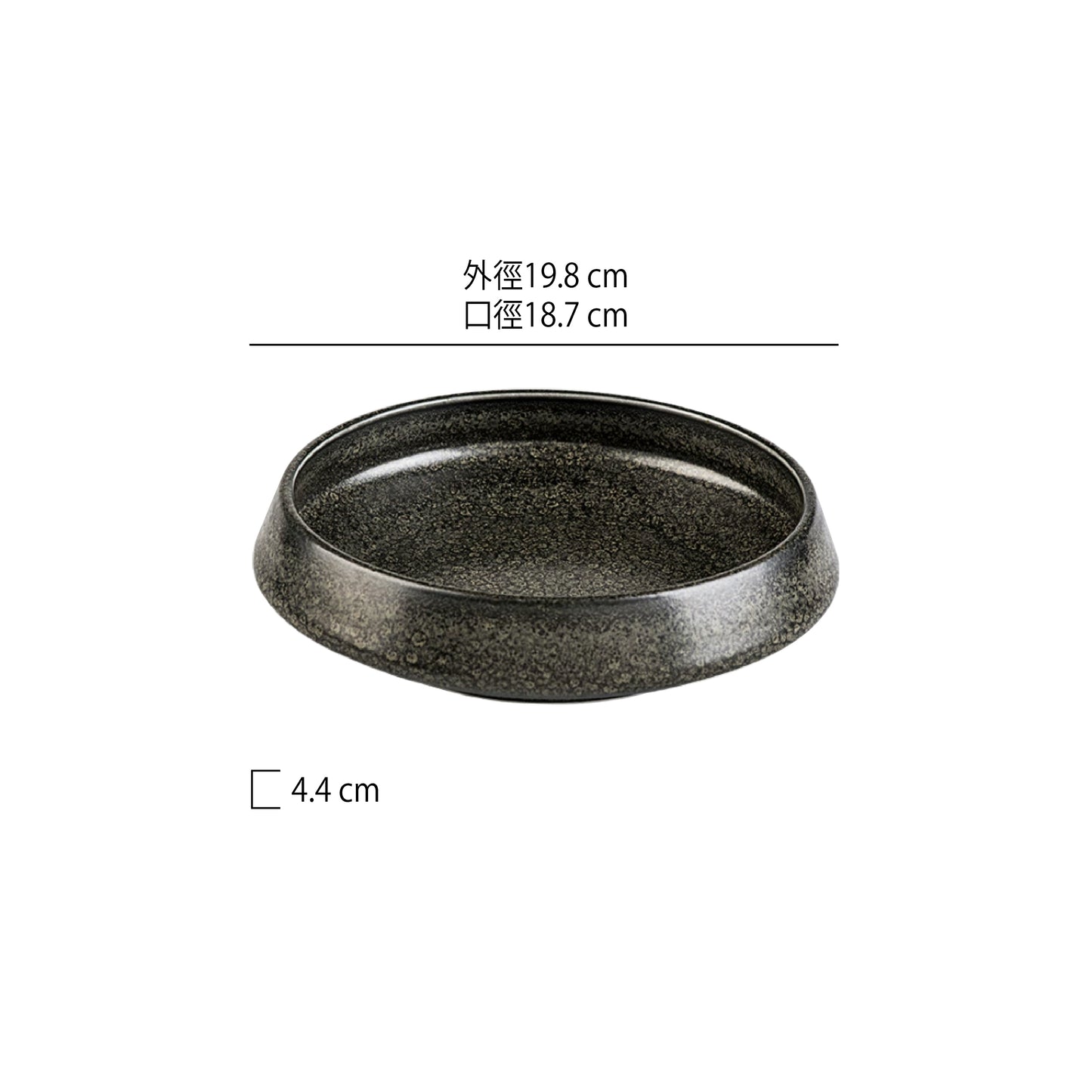 陶瓷圓砵盤 | 6色 | 直徑14.5~23.8 cm 陶瓷 圓缽