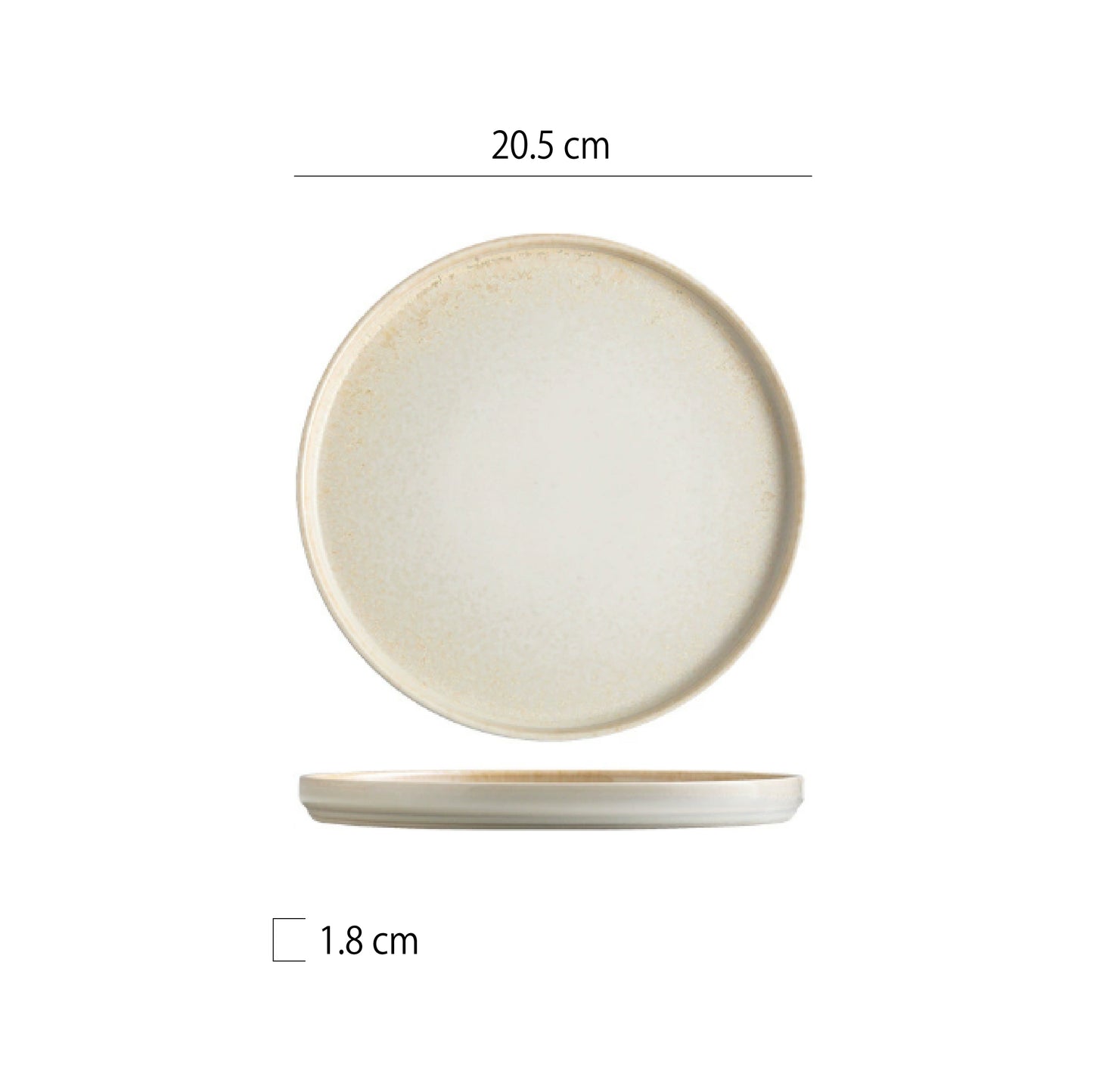 窯變立邊圓盤 | 3色 | 直徑 20.5~31.5 cm 陶瓷 立邊圓盤