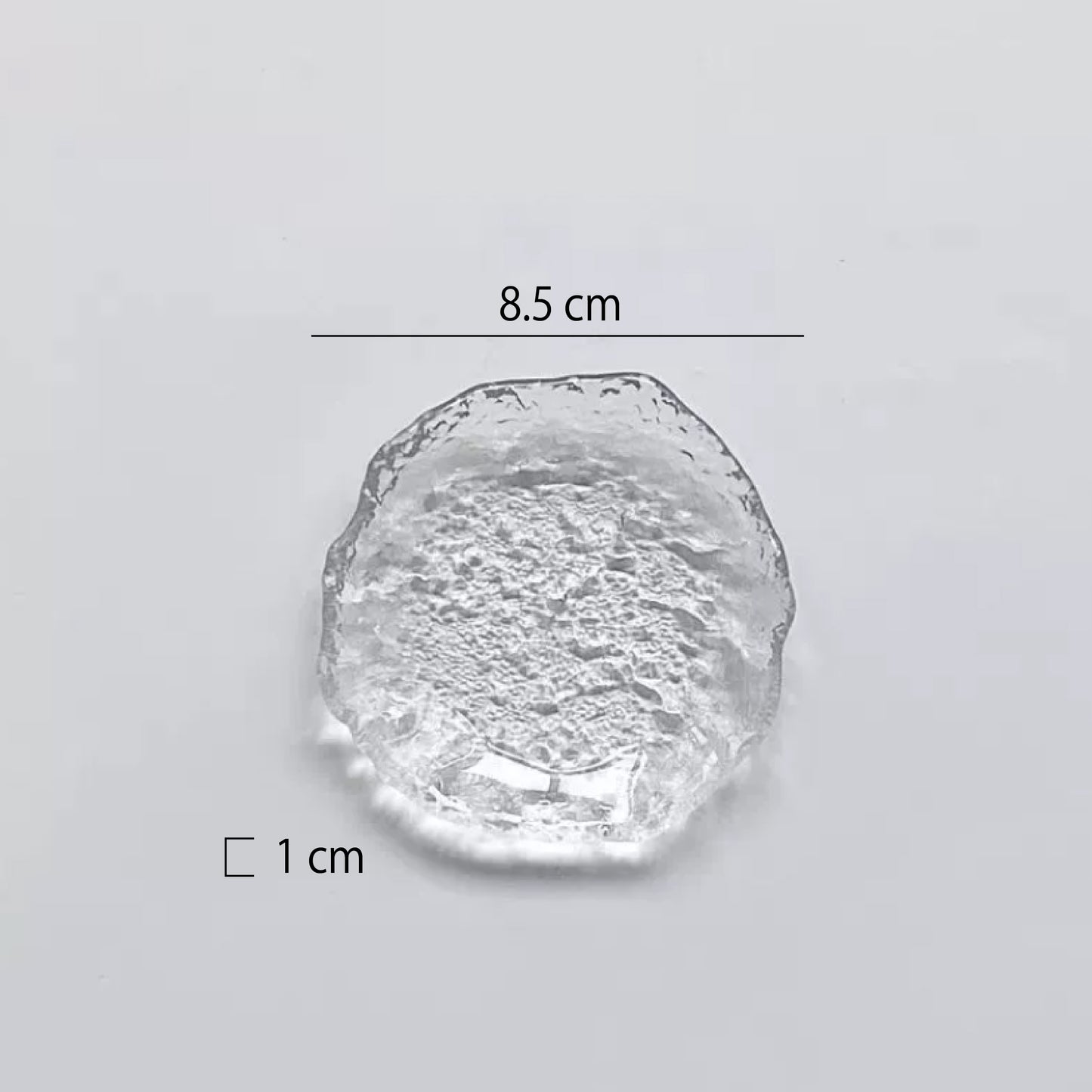 玻璃點心碟 | 透明 | 直徑 8.5~16 cm 玻璃 小碟 - 好生活實驗所