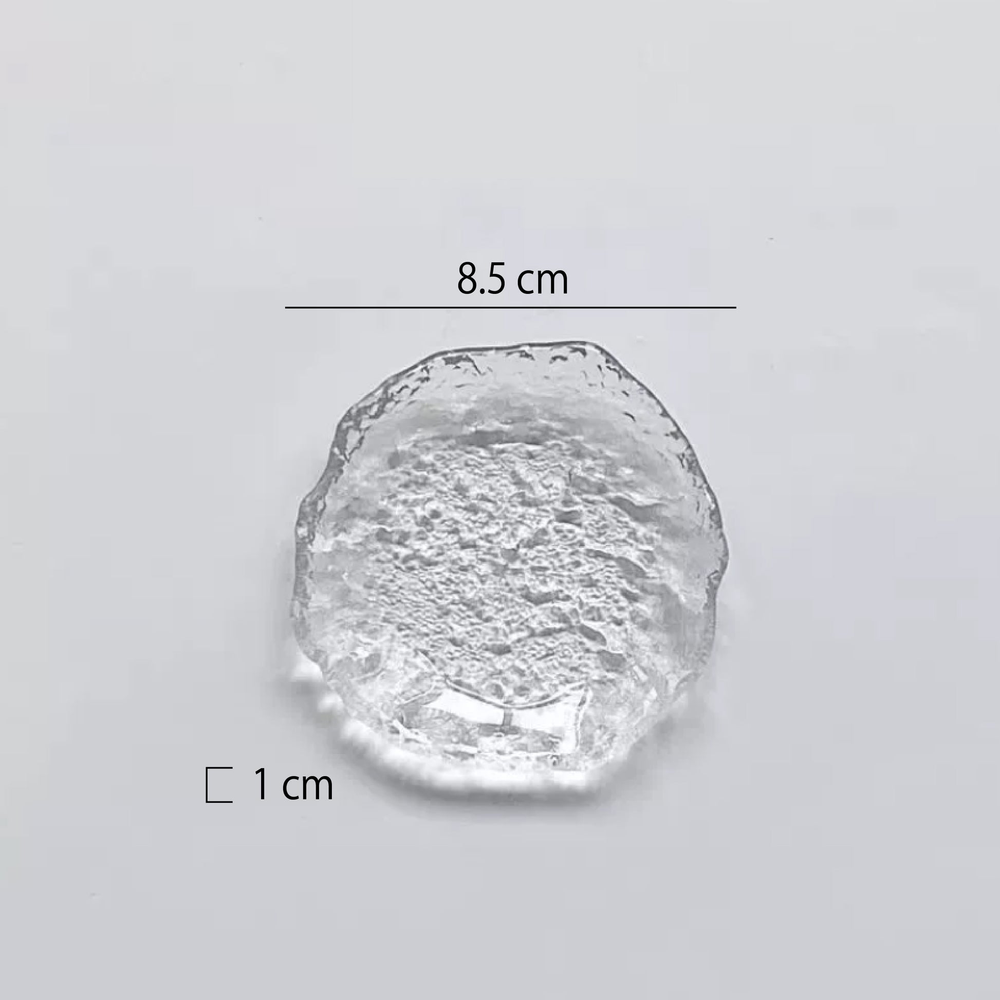 玻璃點心碟 | 透明 | 直徑 8.5~16 cm 玻璃 小碟 - 好生活實驗所