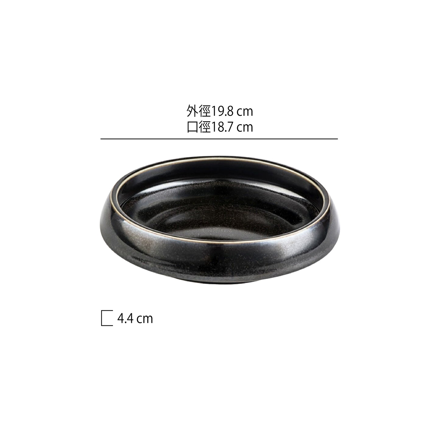 陶瓷圓砵盤 | 6色 | 直徑14.5~23.8 cm 陶瓷 圓缽