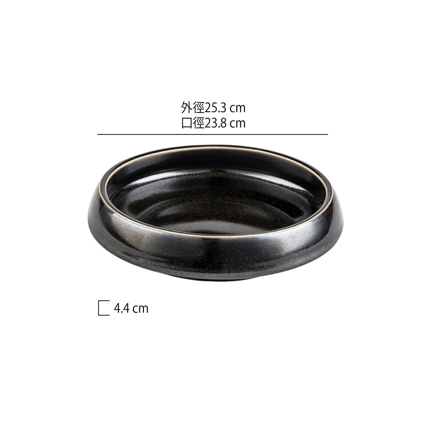 陶瓷圓砵盤 | 6色 | 直徑14.5~23.8 cm 陶瓷 圓缽