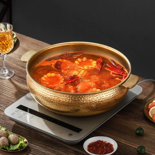 捶紋鼓型不鏽鋼鍋 | 2色 | 直徑26~32 cm 不鏽鋼 鍋