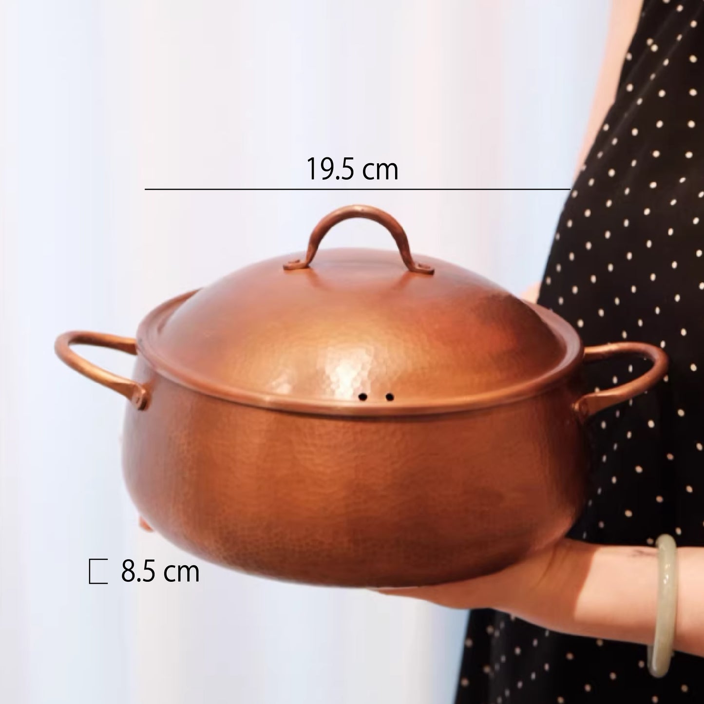 手工紫銅湯鍋 | 口徑 19.5 cm 紫銅 鍋 - 好生活實驗所
