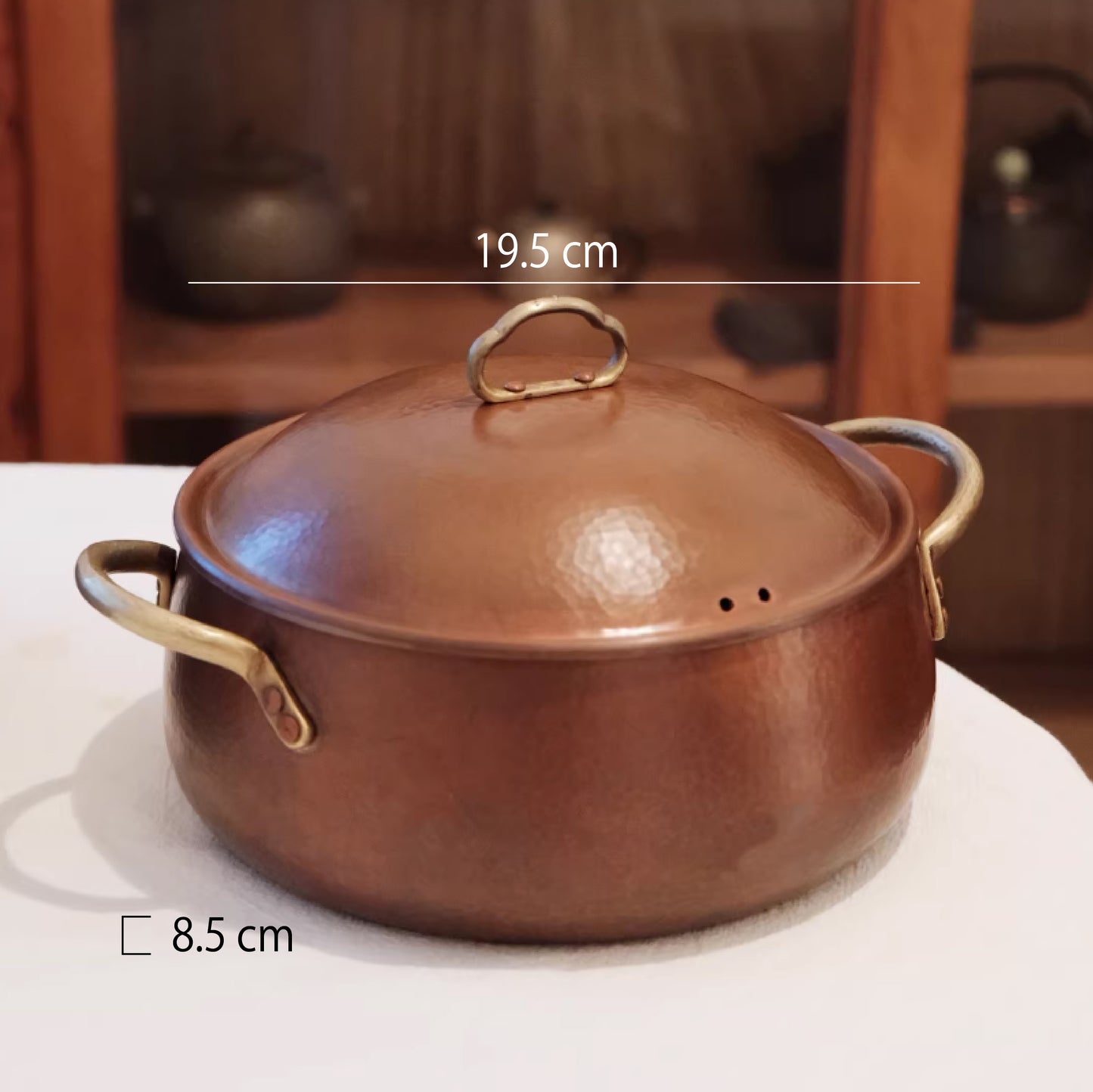 手工紫銅湯鍋 | 口徑 19.5 cm 紫銅 鍋 - 好生活實驗所