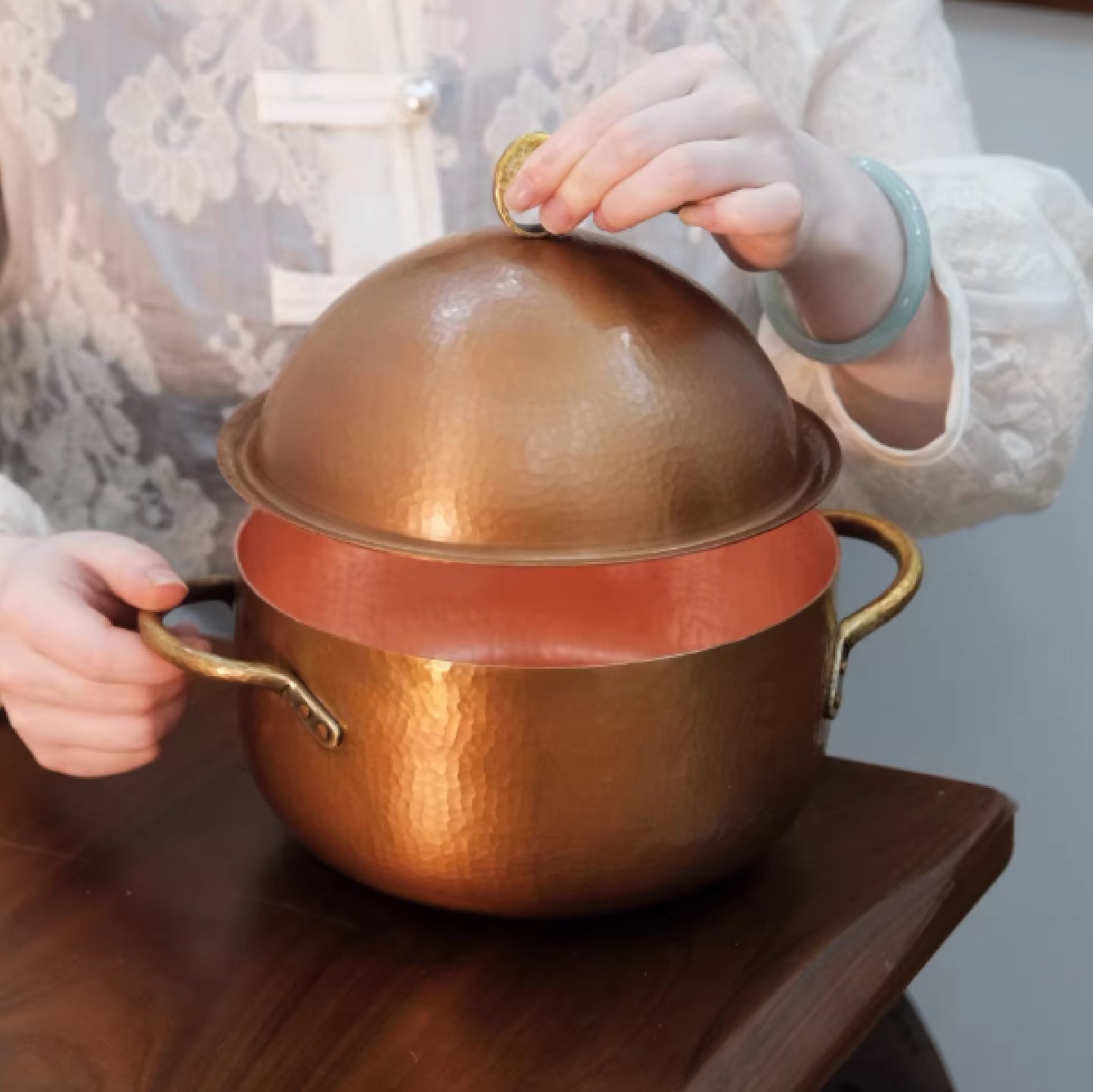 手工加厚紫銅蛋仔鍋 | 2色 | 口徑 19.5 cm 紫銅 鍋 - 好生活實驗所