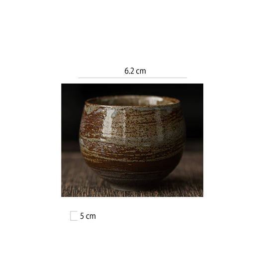 粗陶蛋型杯 |５色 | 口徑 6.2 cm 陶瓷 杯