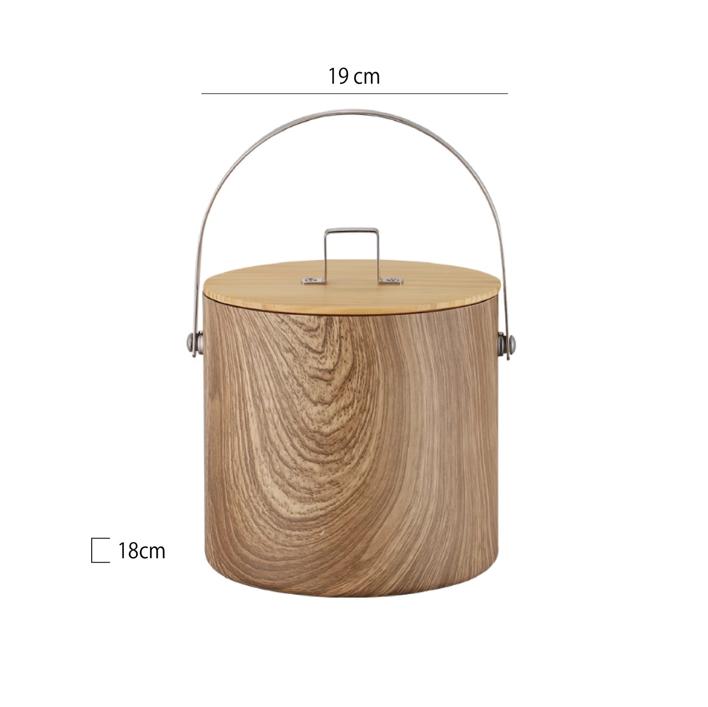 雙層不鏽鋼密封冰桶 | 菱格紋/木紋 | 1.4~3L 不鏽鋼 冰桶